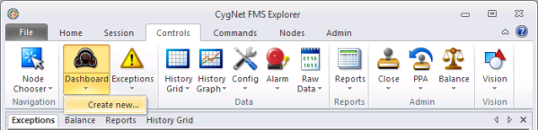 Control Tabs